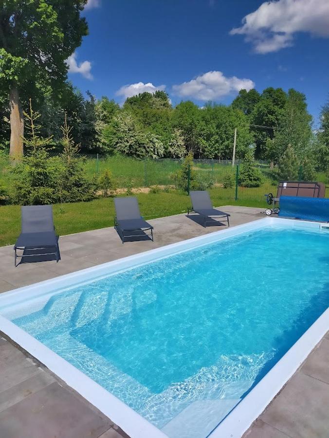 Gospodarstwo Agroturystyczne Z Basenem & Spa I Alpakami Elk Exterior photo