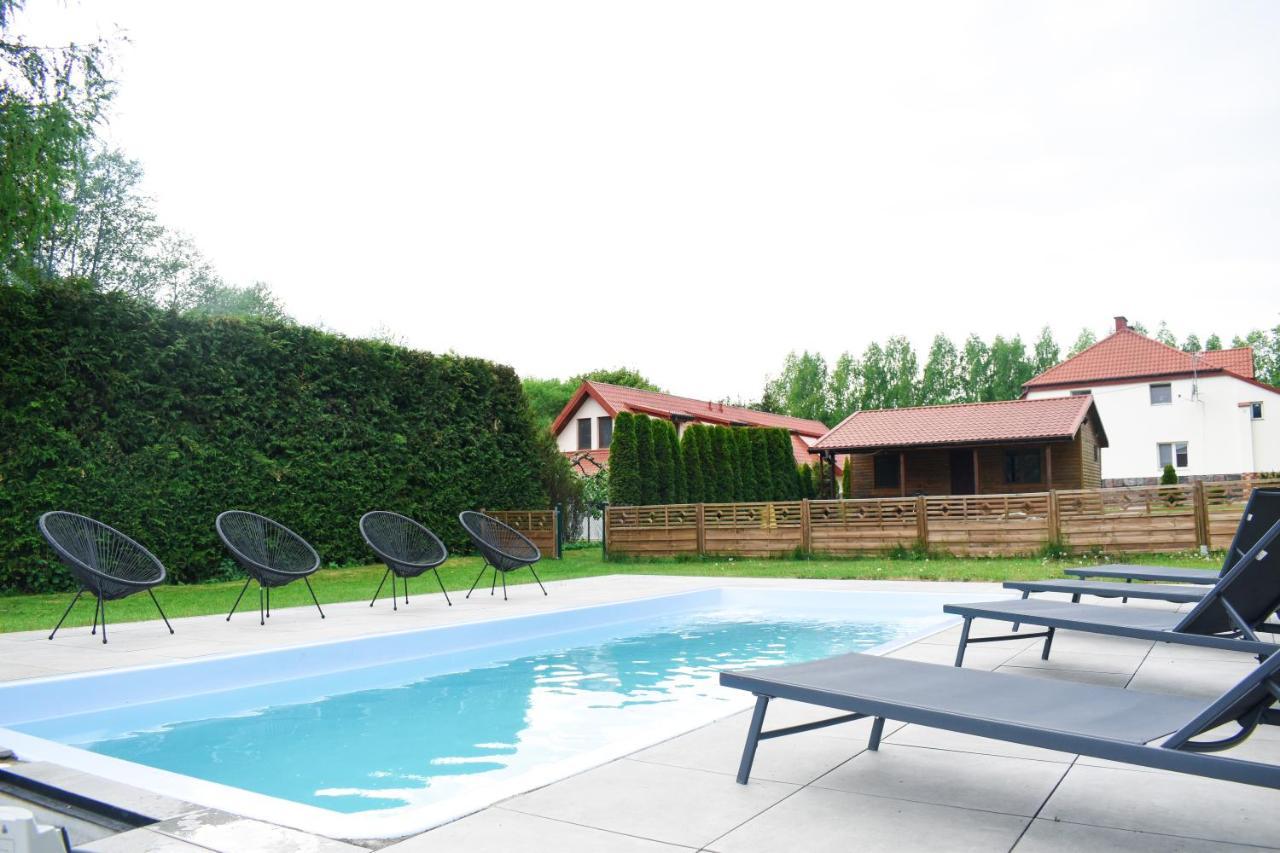 Gospodarstwo Agroturystyczne Z Basenem & Spa I Alpakami Elk Exterior photo