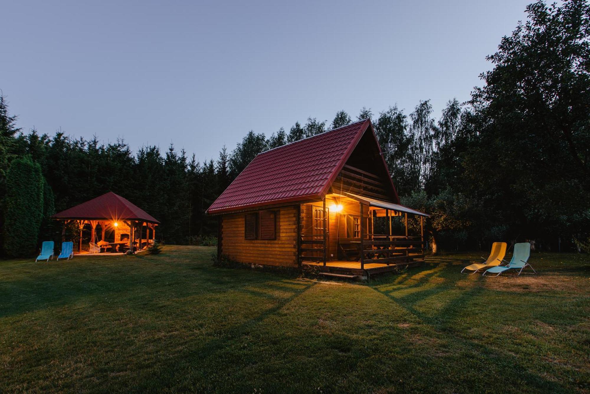 Gospodarstwo Agroturystyczne Z Basenem & Spa I Alpakami Elk Exterior photo